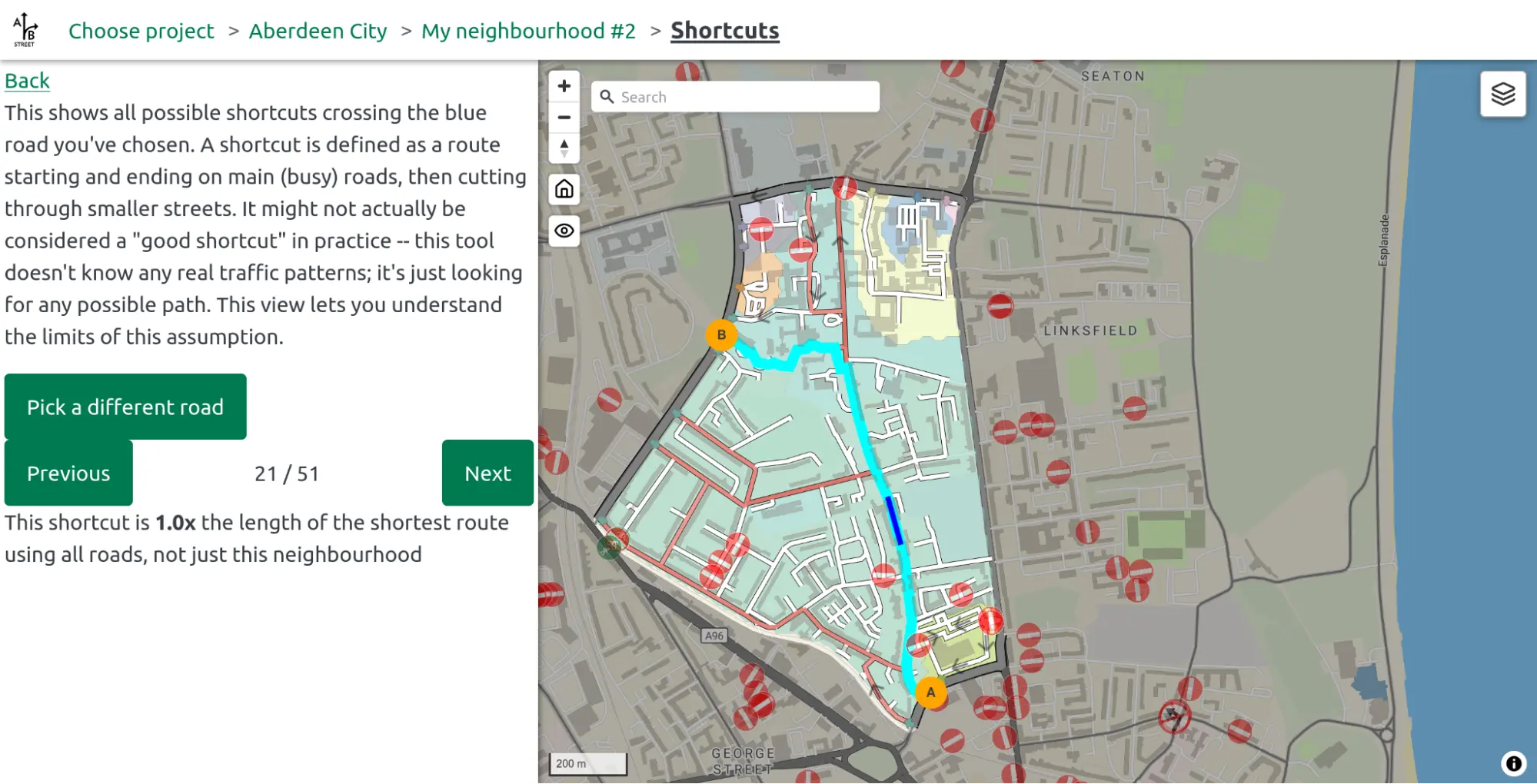 User guide for the Connected Neighbourhood Tool